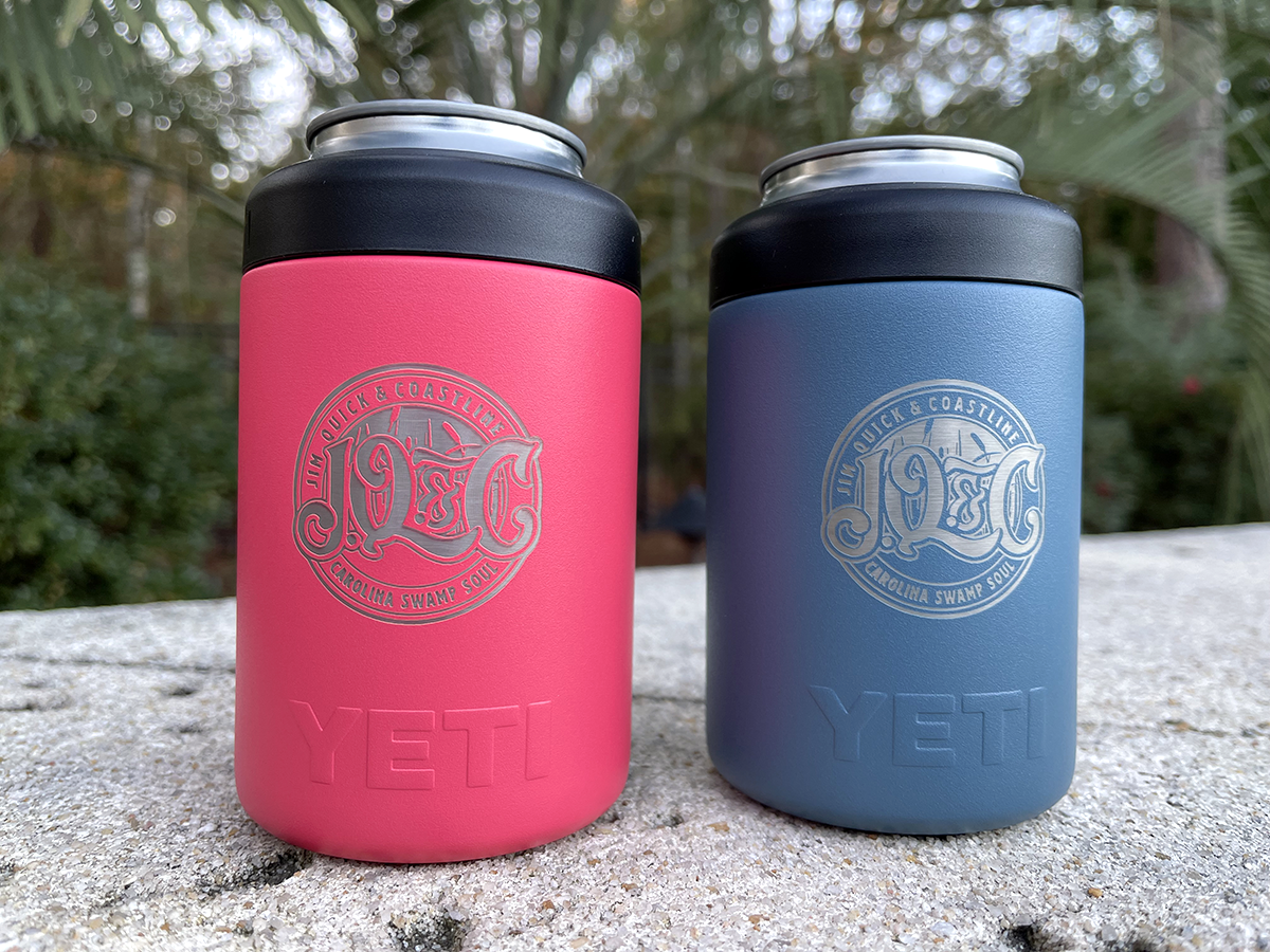 Laser Engraved Authentic Yeti Rambler 12 Oz. COLSTER SLIM Can 